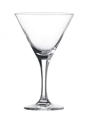 6-Piece Crystal Glass Clear 6.7x4.1inch