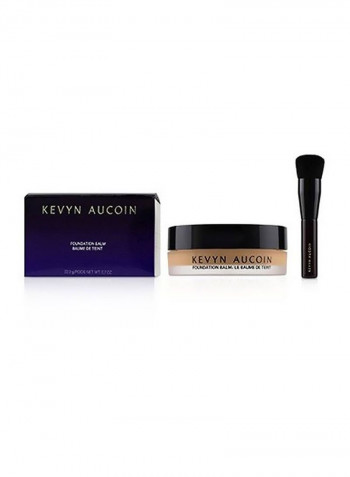 Foundation Balm With Blending Brush FB08 Medium