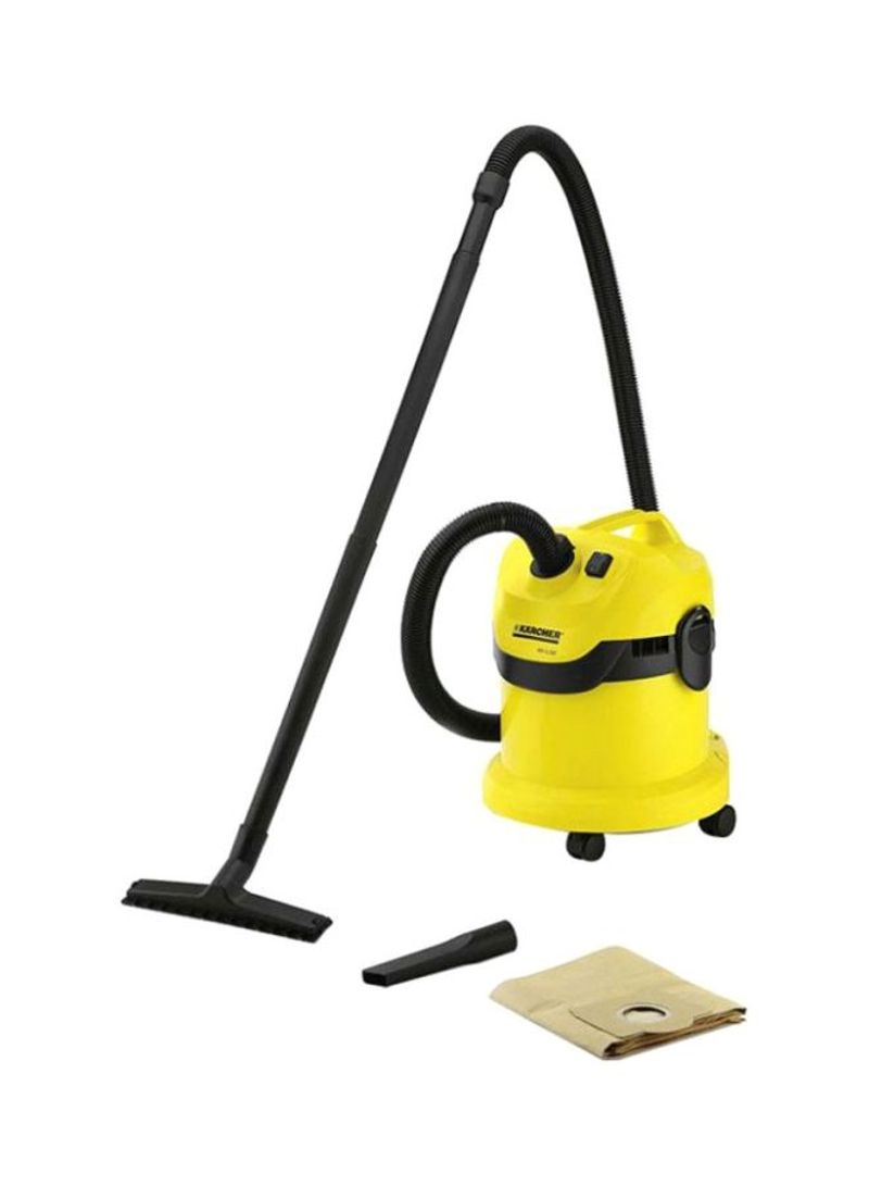 Electric Multi-Purpose Vacuum Cleaner 12L 1000W 12 l 1000 W K-7412457896 Yellow/Black