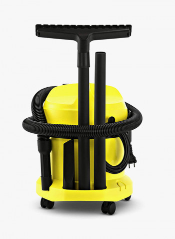 Canister Vacuum Cleaner 12 l 1000 W WD 2 Yellow/Black
