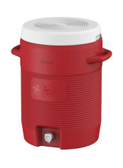 Keep Cold Plastic Super Jumbo Water Cooler Red/White 63x54cm reviews Keep Cold Plastic Super Jumbo Water Cooler Red/White 63x54cm