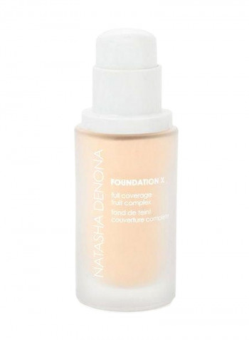 Foundation X Full Coverage Fruit Complex Natural Fair