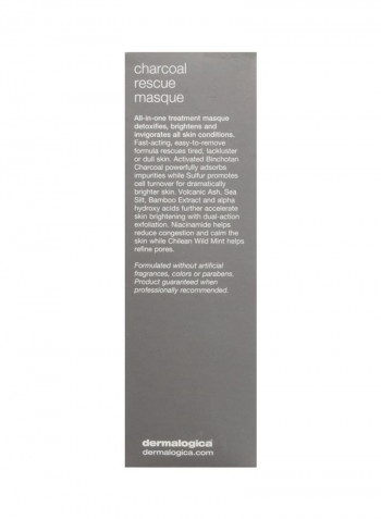 Charcoal Rescue Masque 75ml