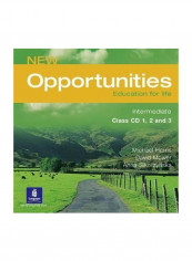 New Opportunities Education For Life: Intermediate Class CD 1, 2 And 3 Audio Book 2