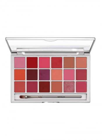 Set Of 18 Lip Rouge LRP1 Multicolour