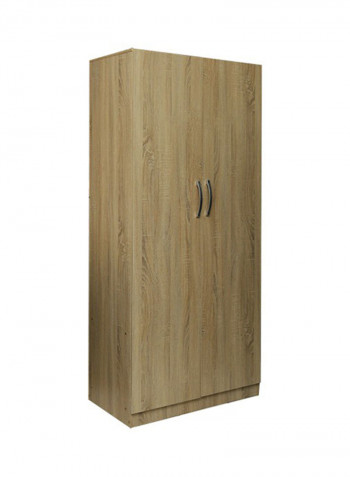 2-Door Kalajot Wardrobe Dark Oak
