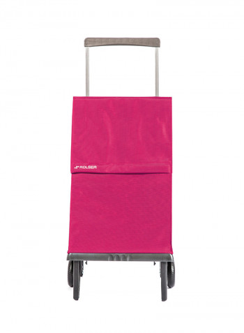 Shopping Trolley Bag Pink 340x190x620millimeter
