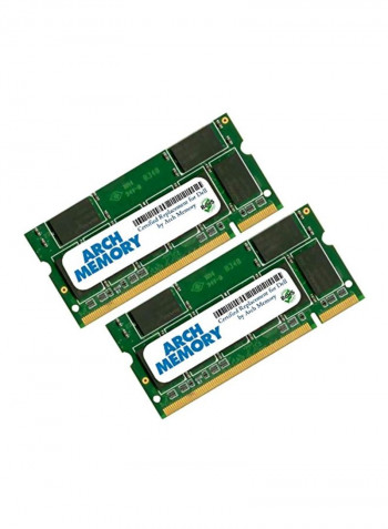 2-Piece SODIMM DDR2 RAM 1GB