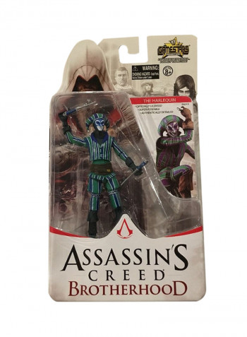 Assassins Creed Brotherhood The Harlequin Action Figure 4-Inch 4inch