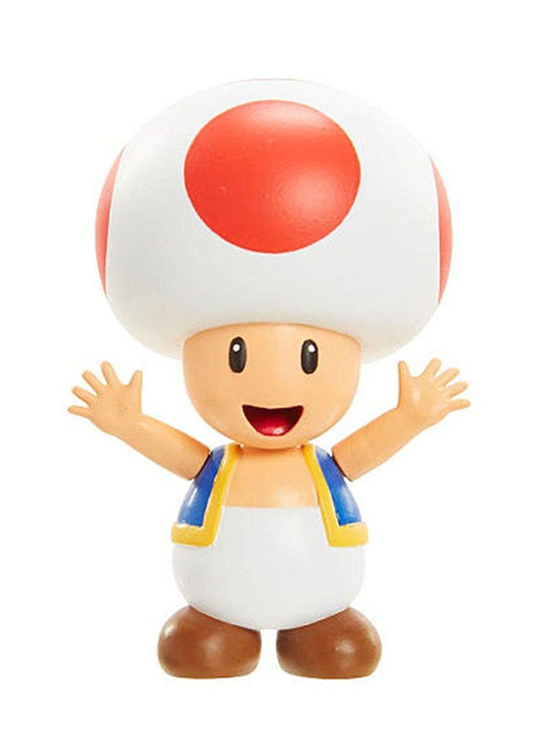 World Of Nintendo Super Mario Toad Mini Action Figure