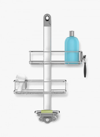 Adjustable Shower Caddy Silver 149x339x700millimeter