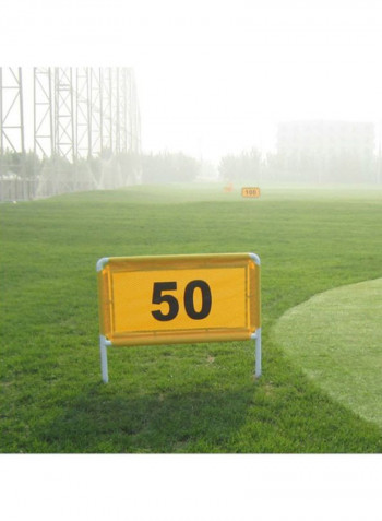 Golf Code Number Distance Card With Cloth