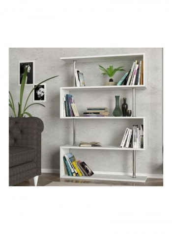 Modern Design Bookcase White