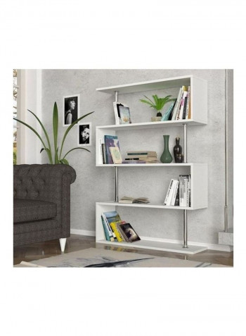 Modern Design Bookcase White