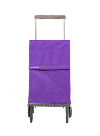 Shopping Trolley Bag Purple 340x190x620millimeter