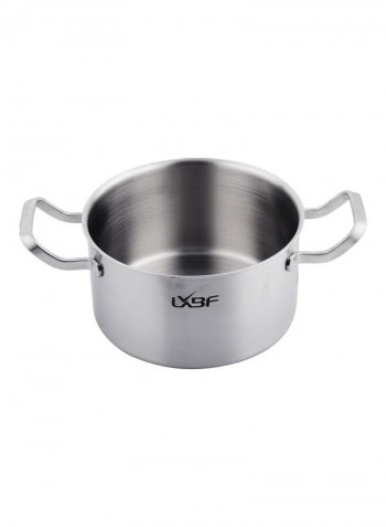 Stock Cooking Pot Silver 34 x 16cm