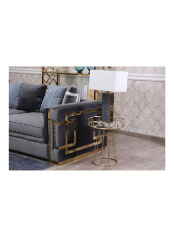 Stylish Eilia End Table Golden