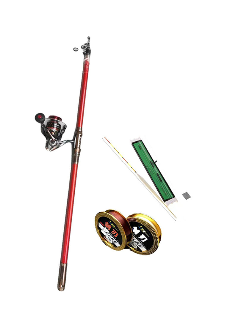 Super Carbon Fiber Fishing Rod Set 3.8meter