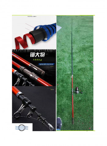 Super Carbon Fiber Fishing Rod Set 3.8meter