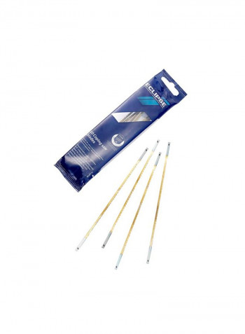 10-Piece Eclipse Coping Saw Blade Silver/Yellow