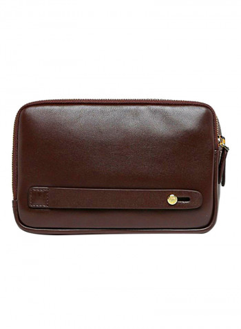 Classic Imperial Hand Pouch Brown