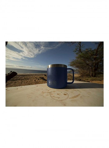 Vacuum Insulated Mug Blue/Grey 4x3.8x5inch