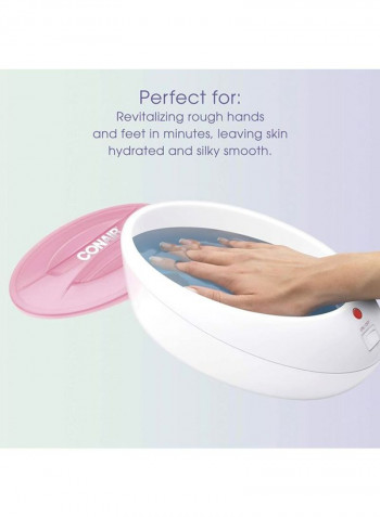 Thermal Paraffin Bath Pink/White 15.2x29.2x17.8cm