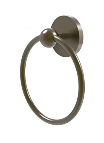 Brass Towel Ring Gold 6x6x7inch