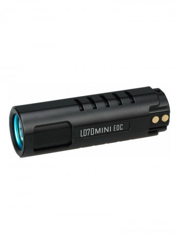 LED Torch Black 4.72x2.8x1.93inch