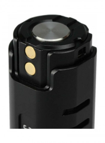 LED Torch Black 4.72x2.8x1.93inch