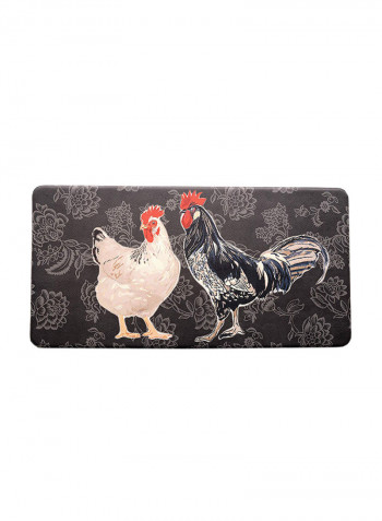 Anti-Fatigue Kitchen Mat black 20 x 39inch