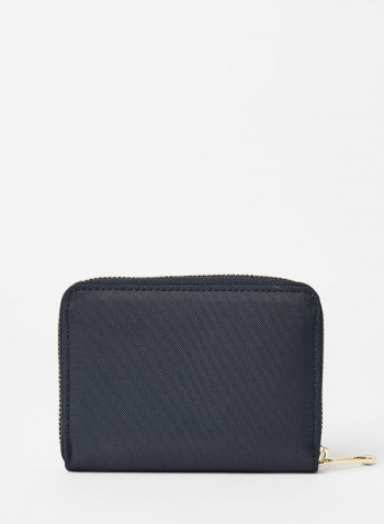 Fresh Zip Around Wallet كحلي