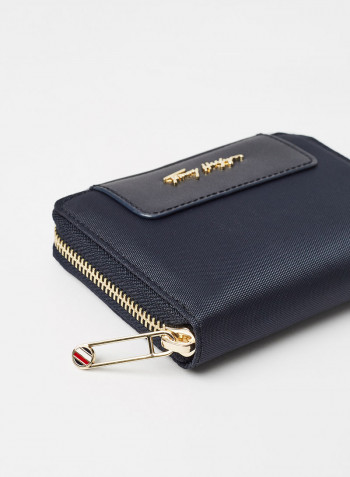 Fresh Zip Around Wallet كحلي