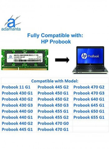8 Gb Laptop Memory Module 8GB Multicolour
