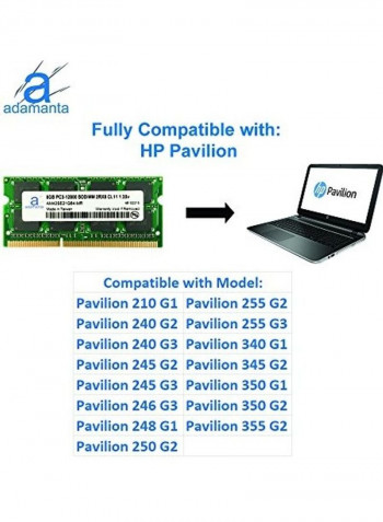 8 Gb Laptop Memory Module 8GB Multicolour