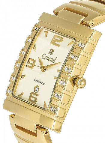 Men's Water Resistant Stainless Steel Analog Watch GMS523GI