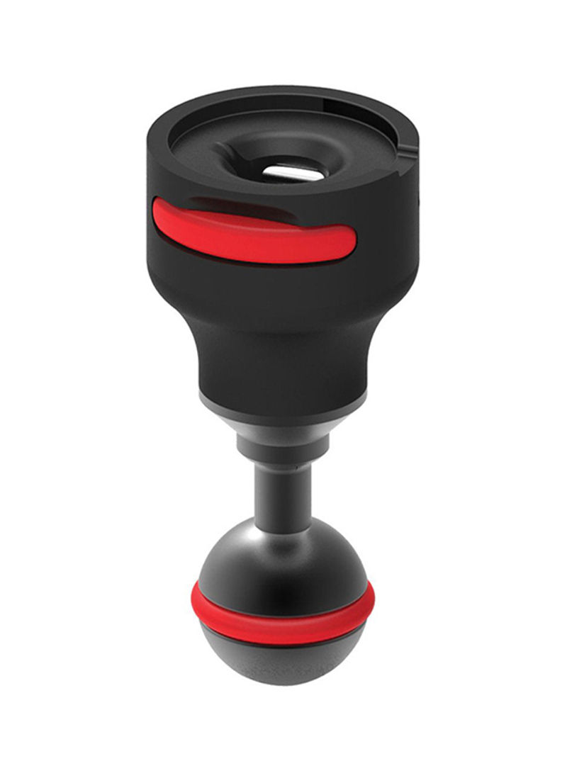 Flex-Connect Ball Joint Adapter For UnderWater Camera Black