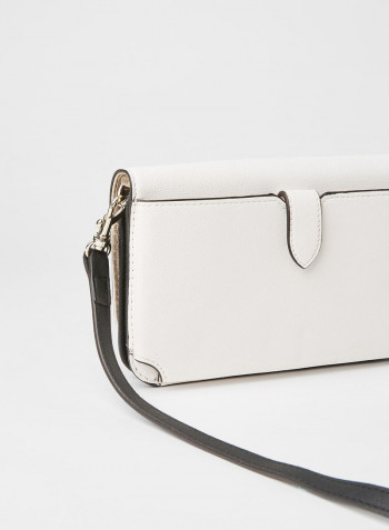 Noelle Flap Organized Crossbody Bag Stone Multi