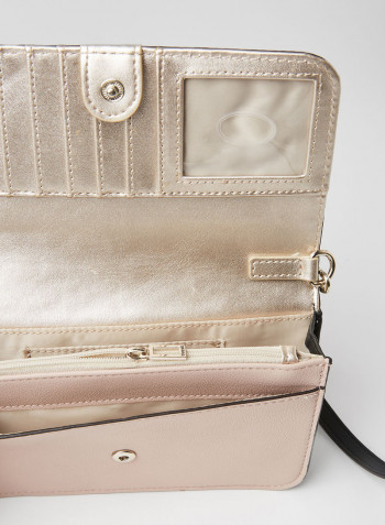Noelle Flap Organized Crossbody Bag Stone Multi