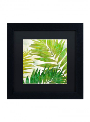 Brasilia Ii Wall Art Green 11 x 11inch