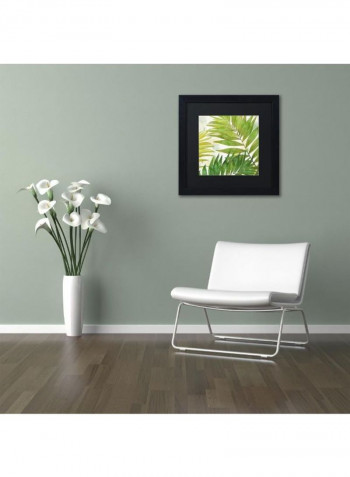 Brasilia Ii Wall Art Green 11 x 11inch