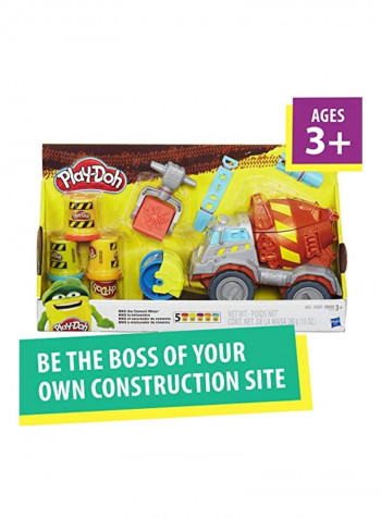 Cement Mixer Toy Construction Truck Set B1858