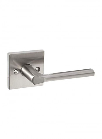 Lisbon Interior Single Cylinder Lever Satin Nickel 25.7x3.9x3.7inch