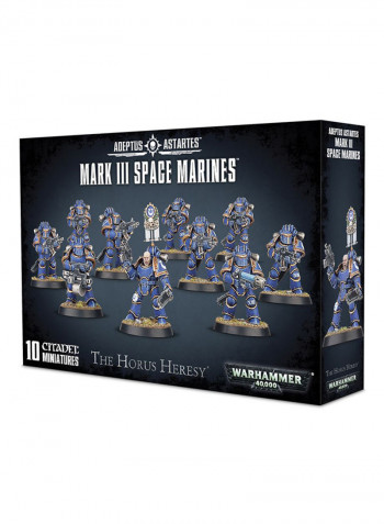 Warhammer 40000 Horus Hersey: Mark III Space Marines Miniature Set