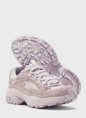 Solid Stamina Trainer Shoes Purple