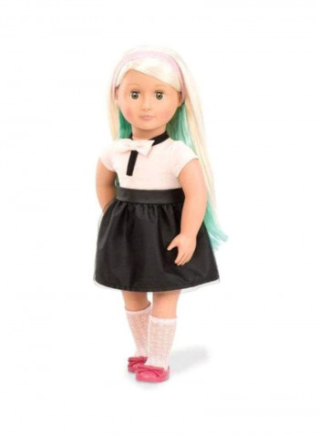 Doll with Chalk Deco Hair 18inch