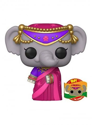 Around The World Series Priya The Elephant Figure 4x7inch