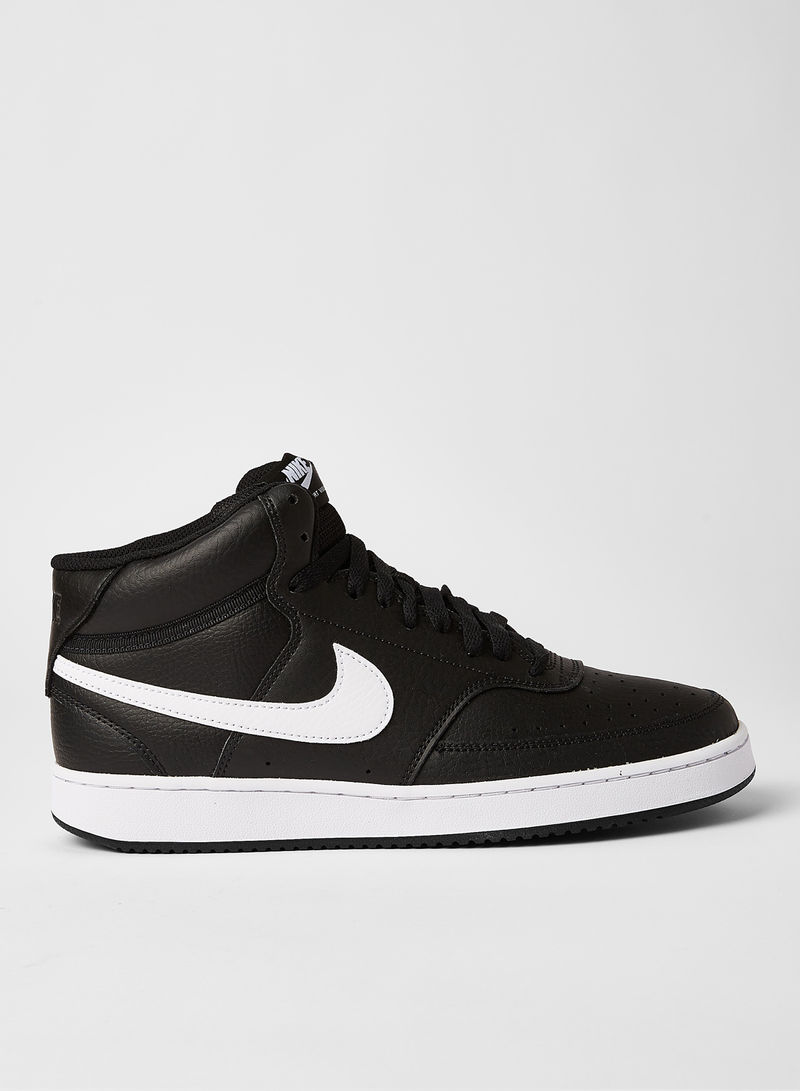 Court Vision Mid Sneakers Black/White
