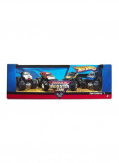 4-Piece Hot Wheel Monster Jam Tour Favorites Asst 5x15inch