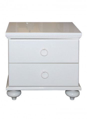 Harry Night Stand Cream 60x58.5x48centimeter